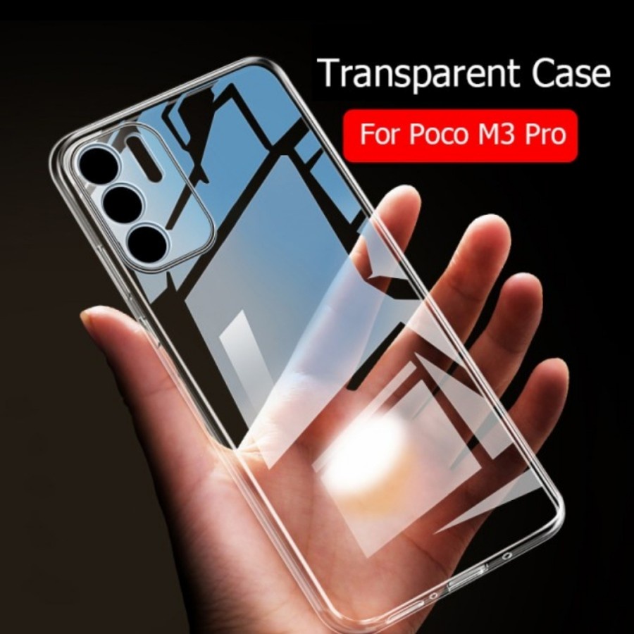 XIAOMI POCOPHONE X3 PRO X3 NFC M3 PRO M3 CASE HD BENING 1.5MM SOFTCASE CLEAR BENING TRANSPARAN SILIKON KARET