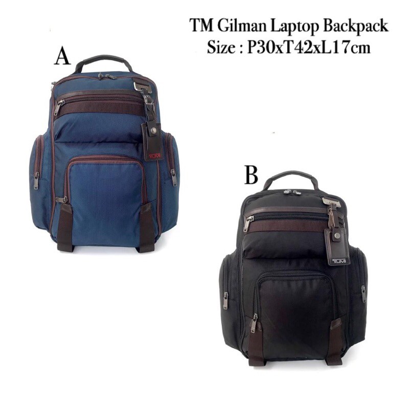TUMI Gilman Laptop Brief Backpack tas ransel ORIGINAL FO ORI AUTHENTIC