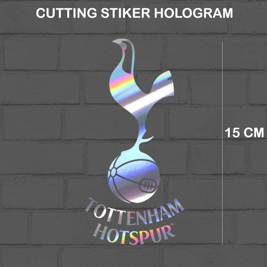 

Cutting Stiker Hologram Logo Tottenham