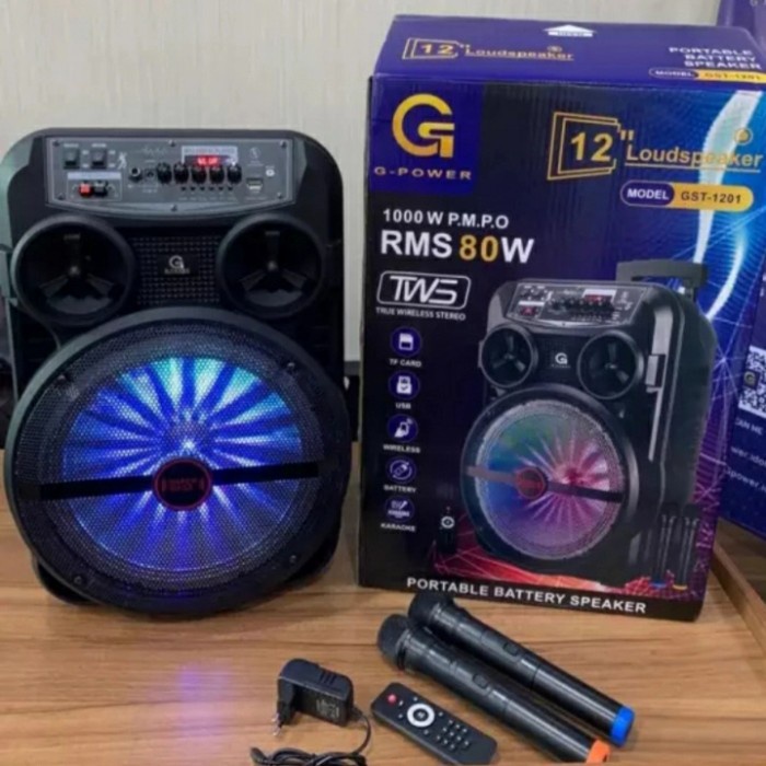 SPEAKER BLUETOOTH G-POWER 1 2 INCHI +MIC