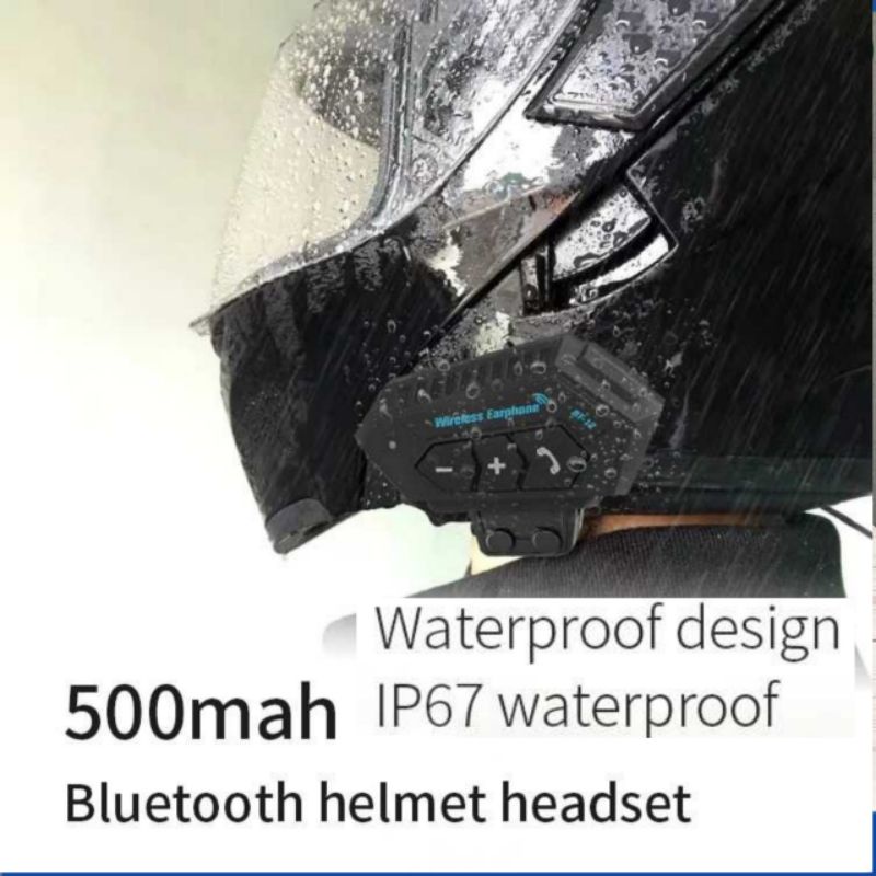 PROMO Headset Bluetooth Helm Wireless BT-12 headset helm bluetooth helmet headset earphone helm headset motor headset bluetooth helm motor henset helm bloetooth hedset helm henset helm hedset helm bluetooth headset bluetooth helm motor waterproof 7CTH3DBK