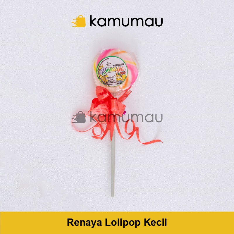 

Permen Lollipop Renaya ukuran kecil