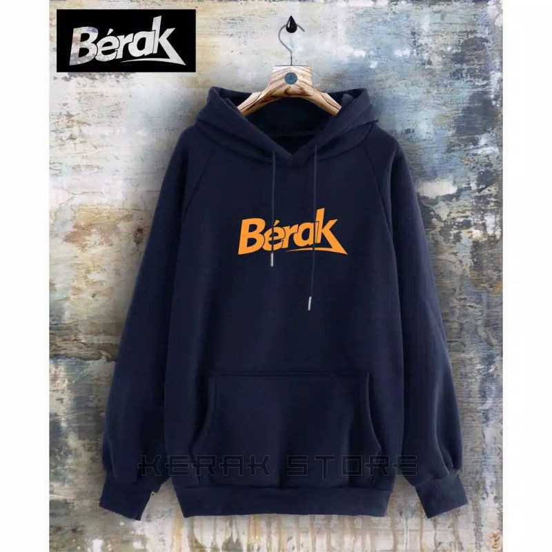 JAKET DISTRO BERAK Hoodie Pria Wanita jumbo bigsize ALLSIZE S M L XL XXL 3XL 4XL 5XL