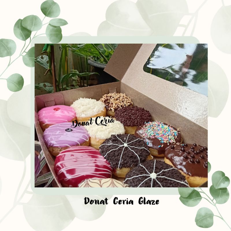 

Donat Ceria Glaze(Reguler isi 12)