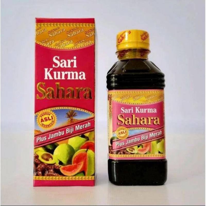 Sari Kurma Sahara Plus Jambu Biji Merah / Sari Kurma Jambu Biji Merah SAHARA 330gram