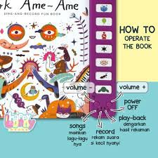 Hb Pok Ame Ame Sing And Record Fun Book 7 Lagu Anak Bhs Indonesia Bisa Rekam Suara Anak Nyanyi Shopee Indonesia