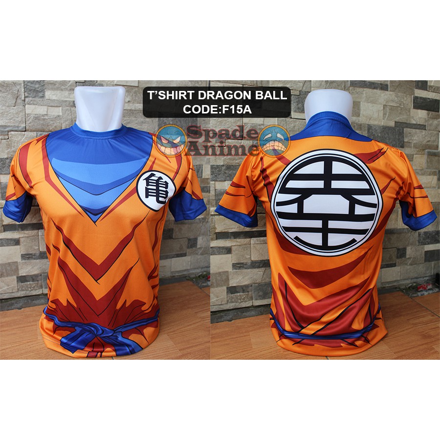 BAJU CASUAL FORMAL  - Kaos Sublim anime,kaos dragon ball,son goku (spade shop)