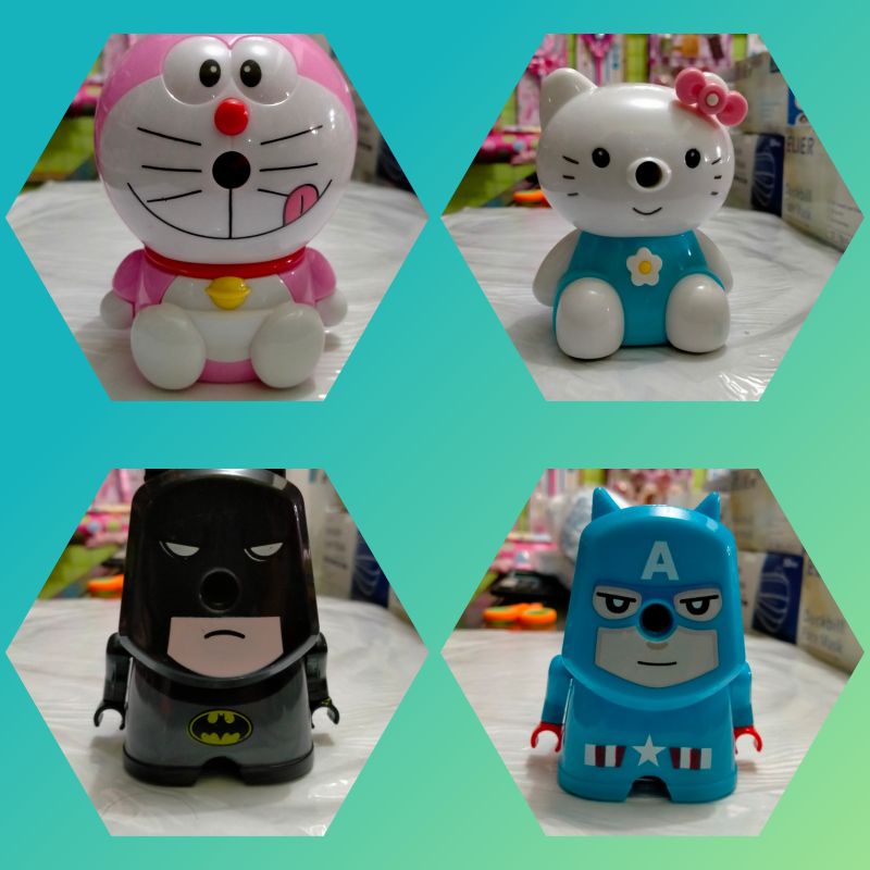 

rautan pensil karakter