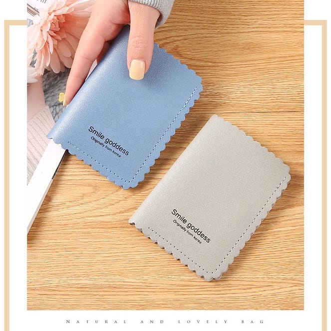 ♥TASBLUE♥ Dompet Lipat Dompet Kartu Lipat MPORT Fashion Trend Ladies Dompet Murah Import Wallet D58 Dompet wanita mini lipat pendek premium impor gaya Korea