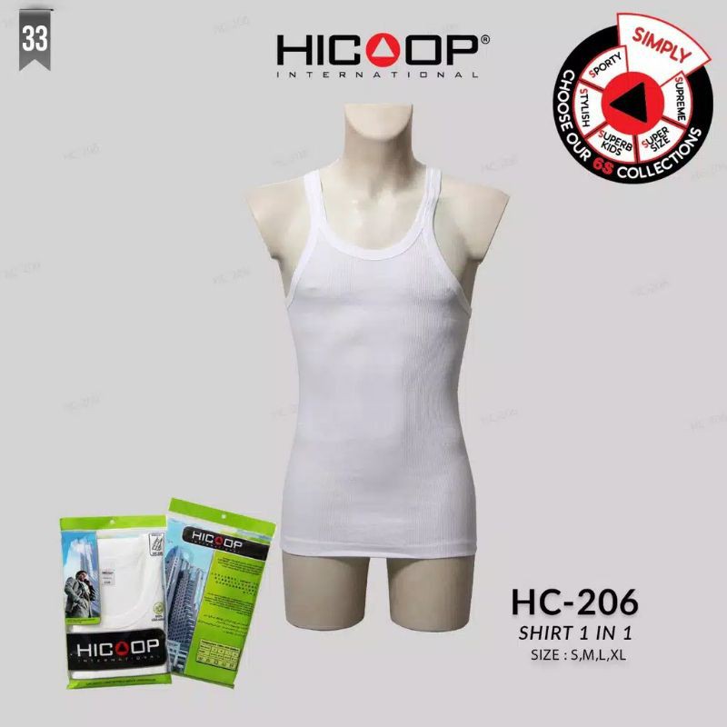 Kaos Singlet Oblong TermurahHicoop hc-206