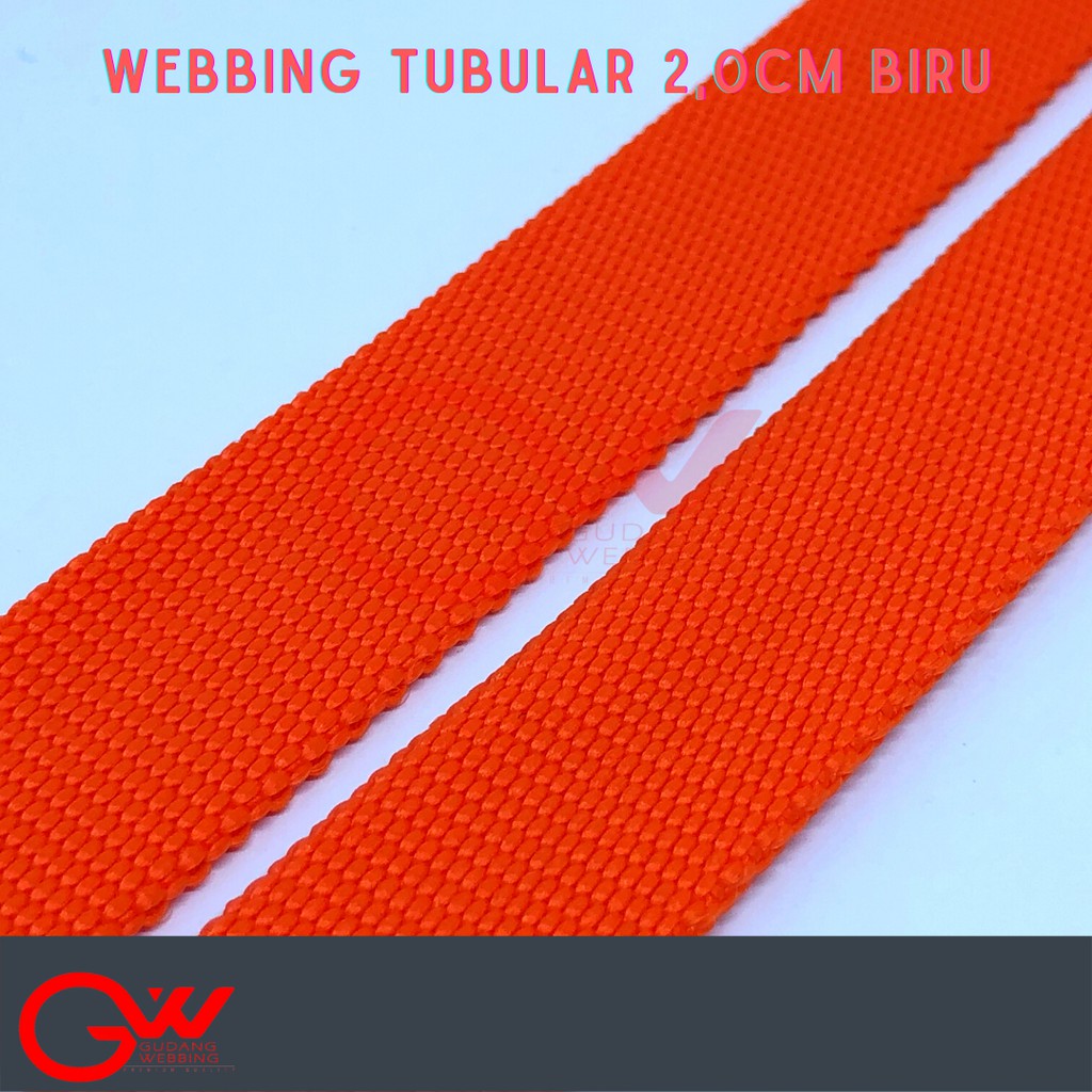 Tali Webbing Double (Tubular) - AA Dobel 2,0 cm