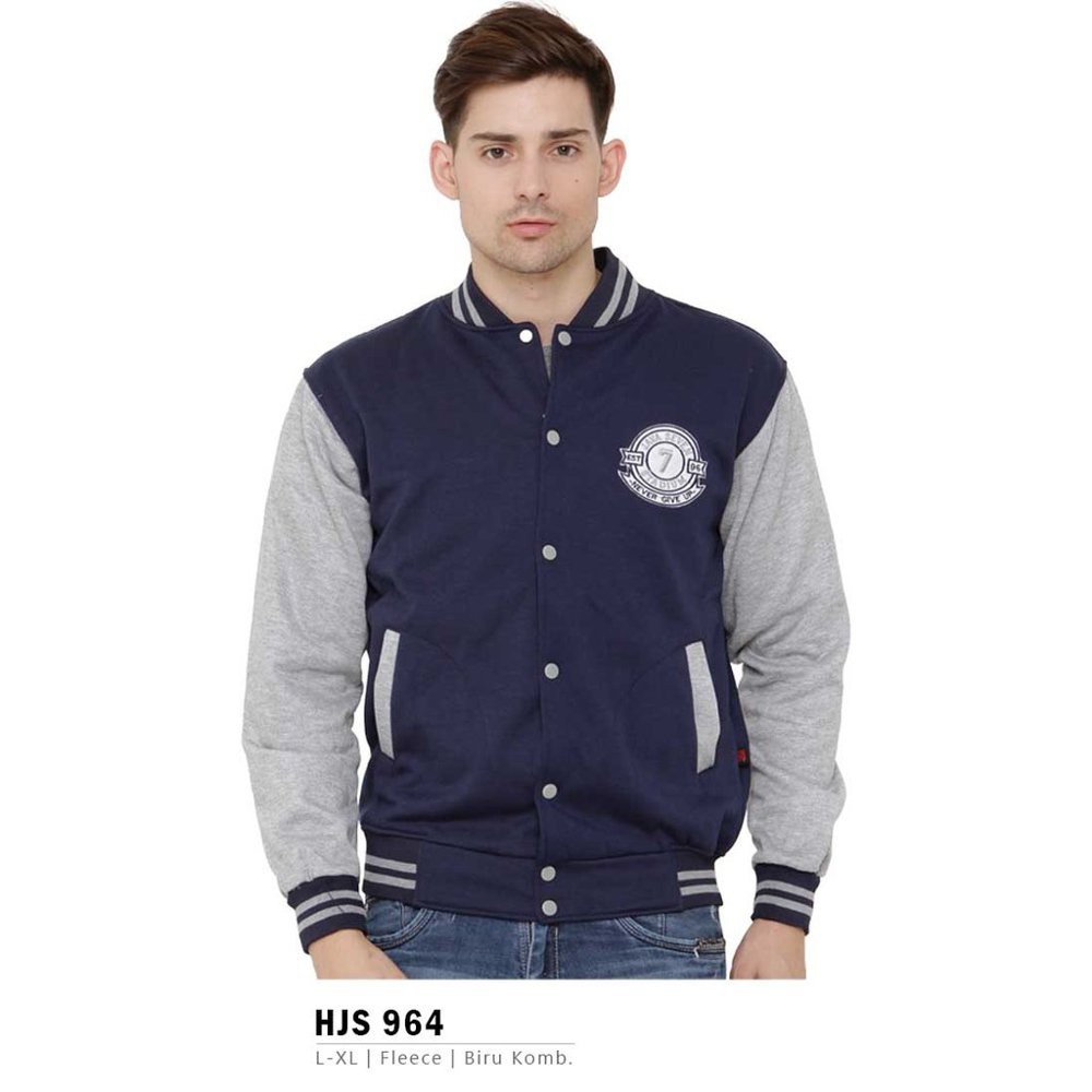 TERLARIS Jaket Sweater Hoodie Original Casual Pria By Java Seven HJS964 Jaket Keren