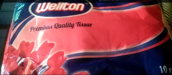 Tissue Coreless Welton - Tissue Gulung - Tissue Roll -10 Roll