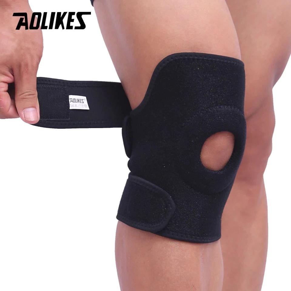 AOLIKES 7616 Neoprene Knee Support ( Adjustable ) - Deker Pelindung Lutut Kaki Olahraga