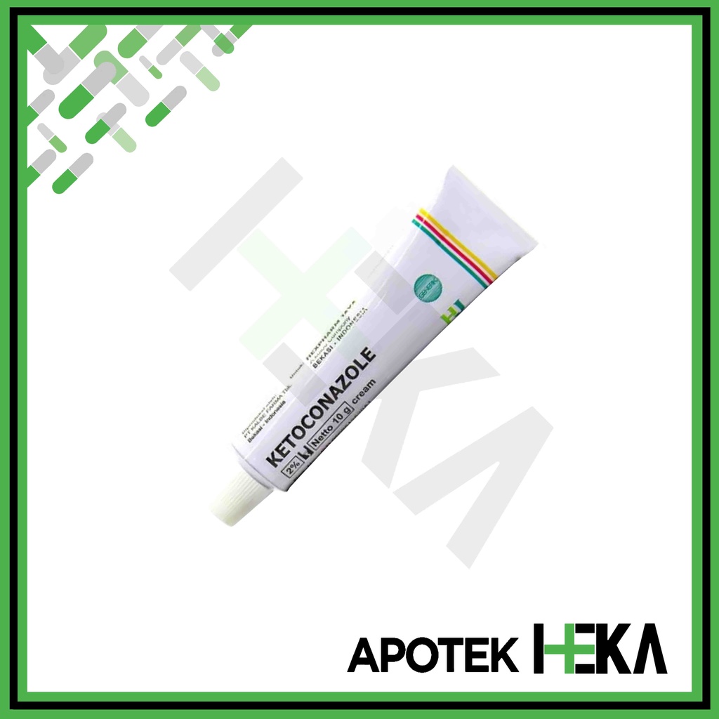 Ketoconazole Krim 2% 10 g - Salep Mengobati Jamur Panu  (SEMARANG)