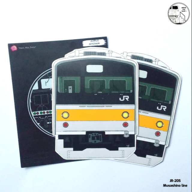 

Stiker KRL JR-205 Musashino line