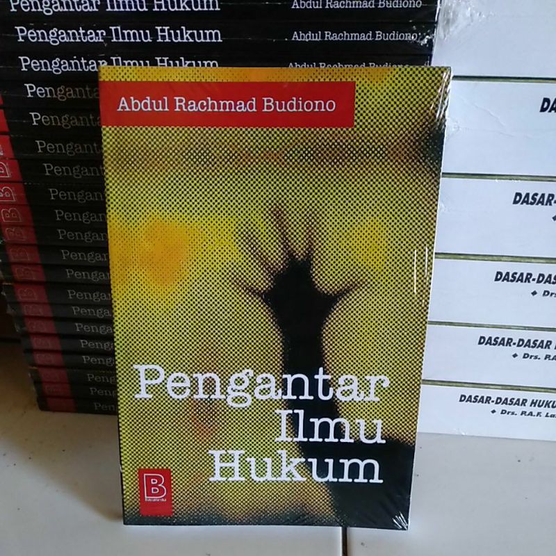 Jual Pengantar Ilmu Hukum Penulis Abdul Rachmad Budiono Shopee Indonesia