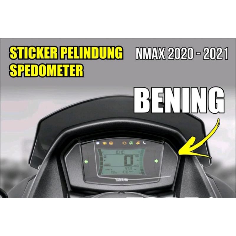 Stiker Pelindung Sepidometer Stiker  Spidometer New Nmax 2020 - 2021