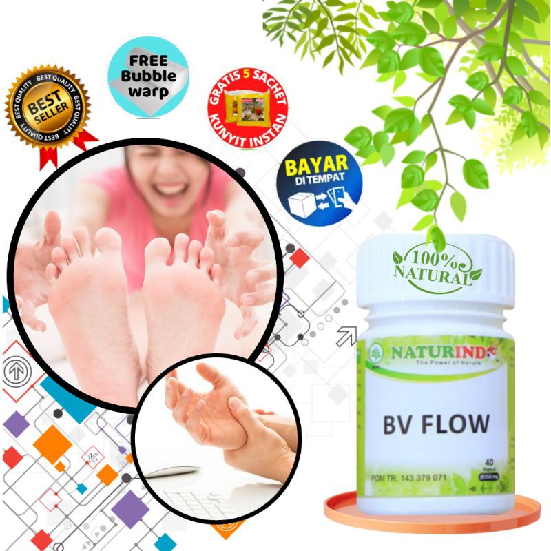 

Obat Herbal BV FLOW Naturindo (Spesial Sirkulasi Darah Lancar)