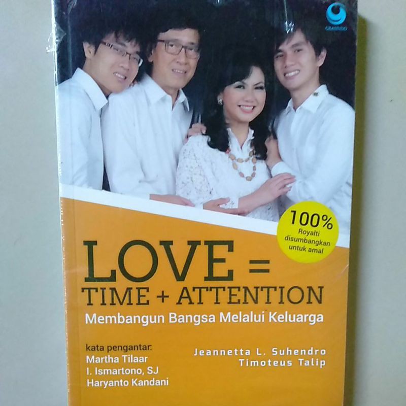 

Buku Love Time Attention Membangun Bangsa Melalui Keluarga