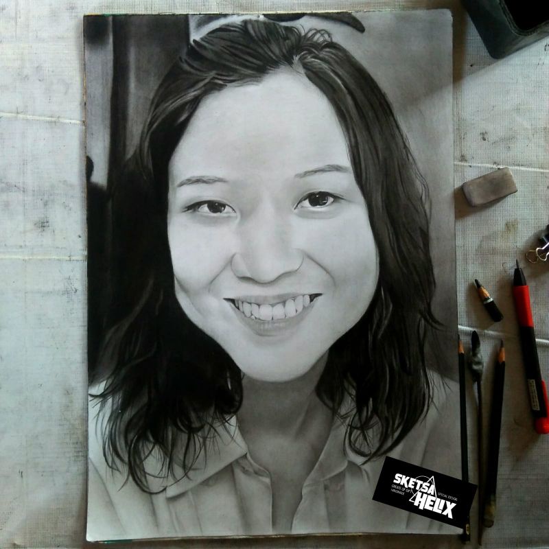 

HARAP CHAT TERLEBIH DAHULU HARGA SALE!! SKETSA REALIS UKURAN A5 | KADO PERNIKAHAN | KADO ULANG TAHUN | GIFT HAMPERS | TERMURAH!!