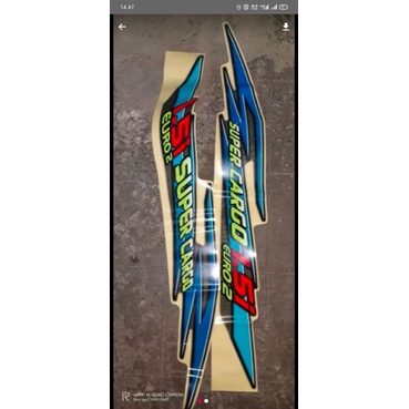 sticker stiker bak belakang suzuki carry futura 1.5 bak pick up