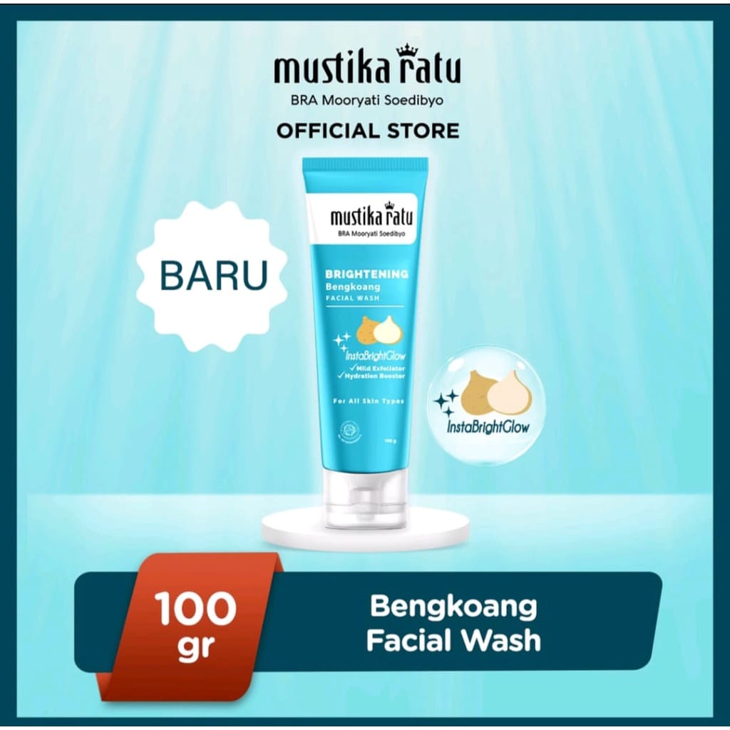 FACIAL WASH 100GR DAN 40GR CLEANSER BENGKOANG WAJAH