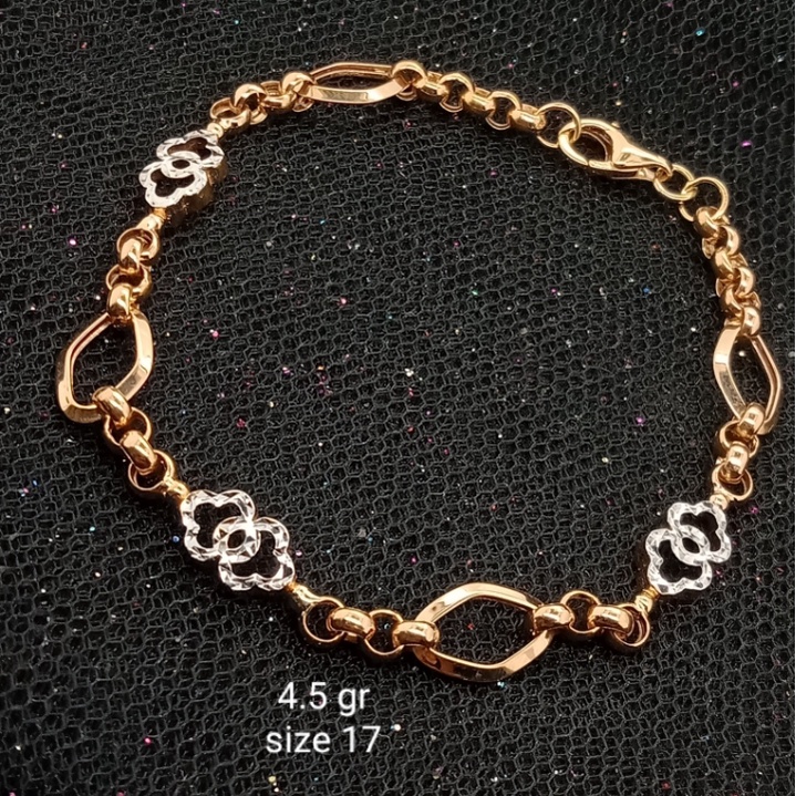 Gelang Emas 17K - 4.5 gr Kadar 750 - 603