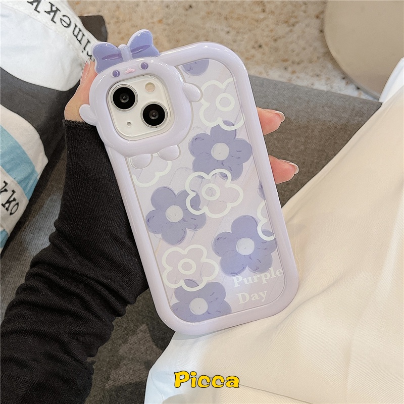 Soft Case TPU Motif Bunga Monster 3D Untuk Samsung A04 A13 A04E A23 A03s A03 A12 A32 A22 A53 A52 A73 A02s A50 A51 A52s A21s A71 A11 A33S A50s