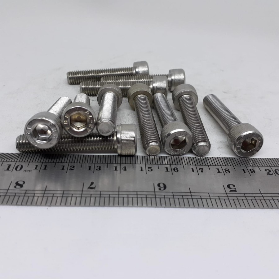 BAUT L STAINLESS M8 X 40 / BAUT L SS M8 X 40 SUS 304 / BAUT L M8X40 STAINLESS STEEL / BAUT M8 SUS304