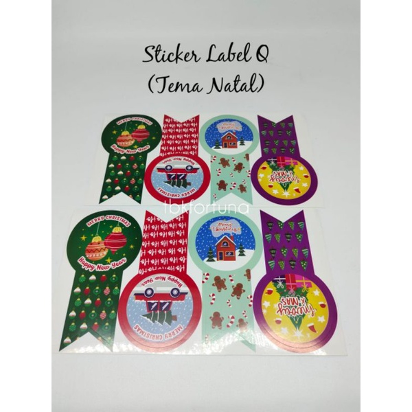 

Stiker label Q natal isi 10pcs/pak
