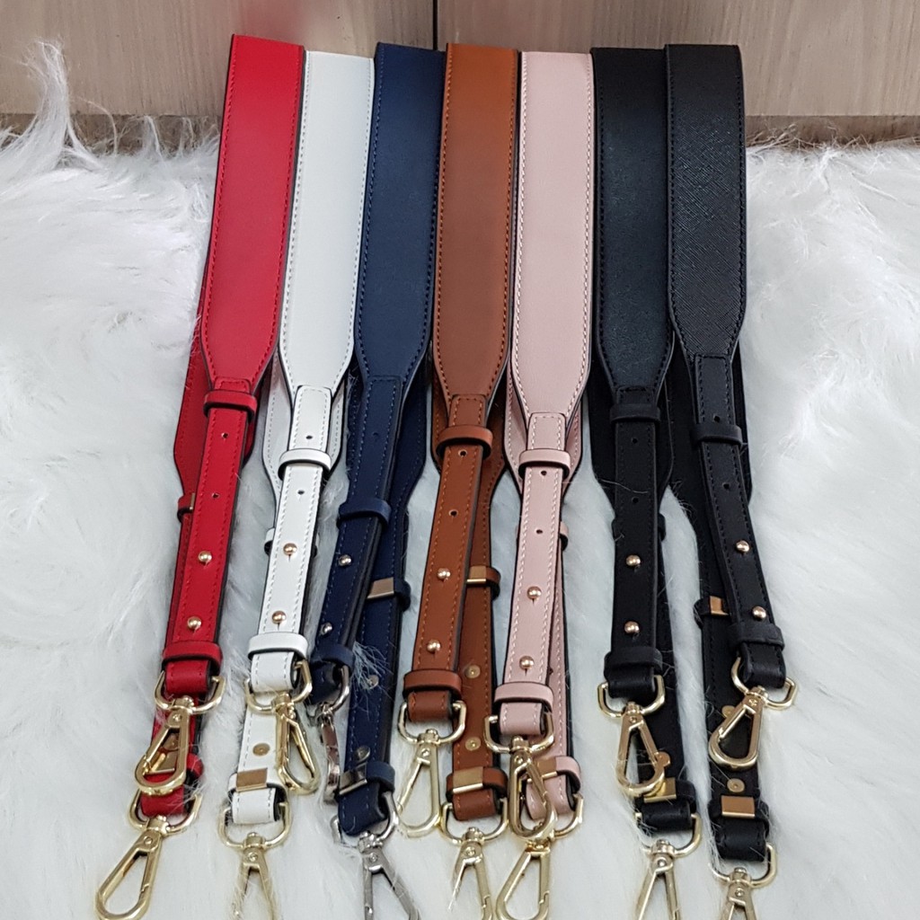 bagstrap fashion adjustable MK Polos jait 3.8 CM tas tali panjang strap tas selempang milka