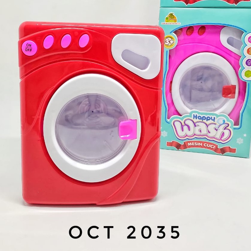 MAINAN ANAK ELEKTRONIK MESIN CUCI HAPPY WASH-OCT2035