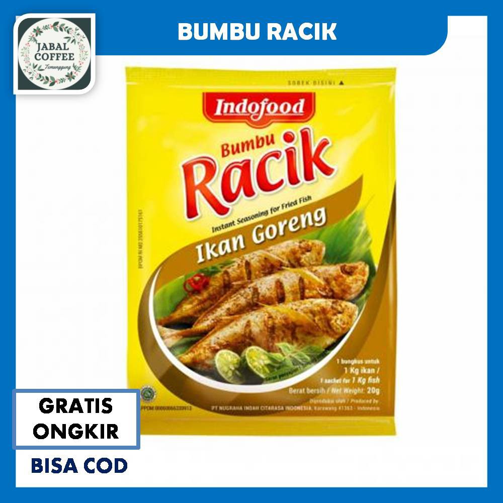 Bumbu Racik Indofood / Racik Ayam Goreng /Racik Ikan Goreng /Racik Tempe Goreng J29