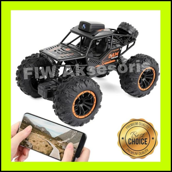 Mobil Remot WIFI/Rock Crawler dengan Kamera 720P HD/Teknologi VR