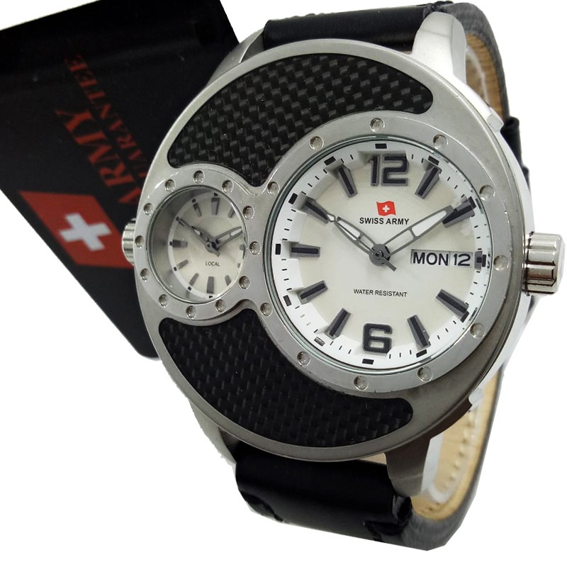 Jam Tangan Original Swiss Army SA1169HS - Hitam