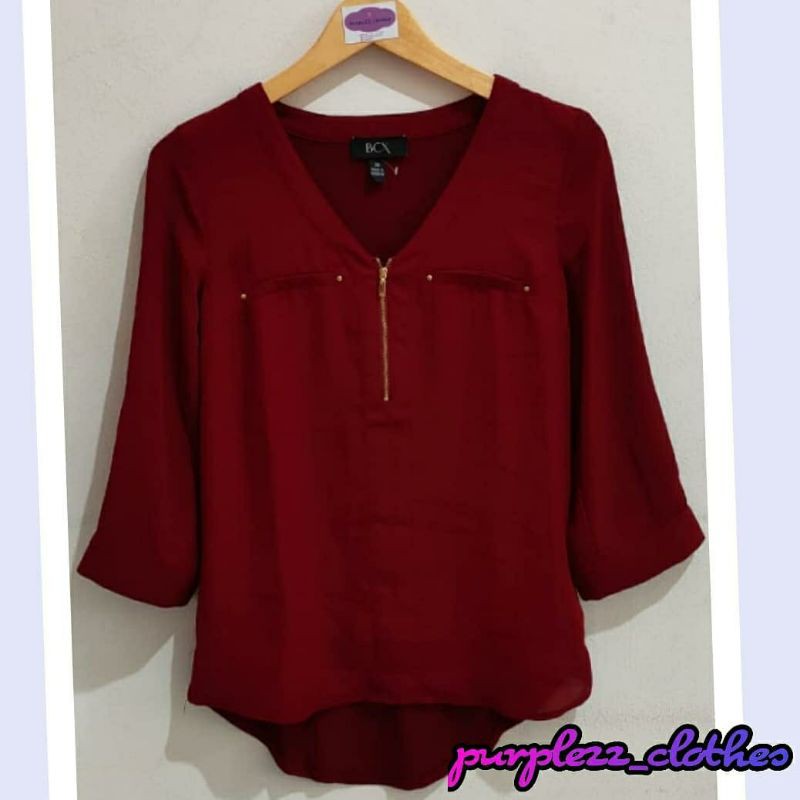 A-Byer Maroon size S