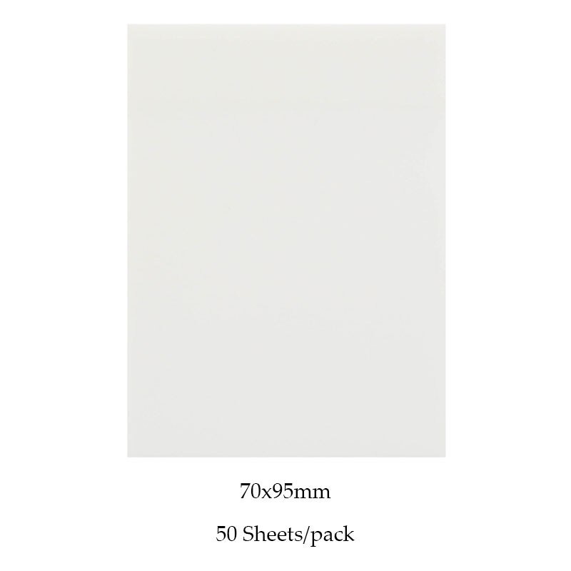 Sticky Note Transparan Tahan Air Untuk Kantor / Sekolah-70x95 White