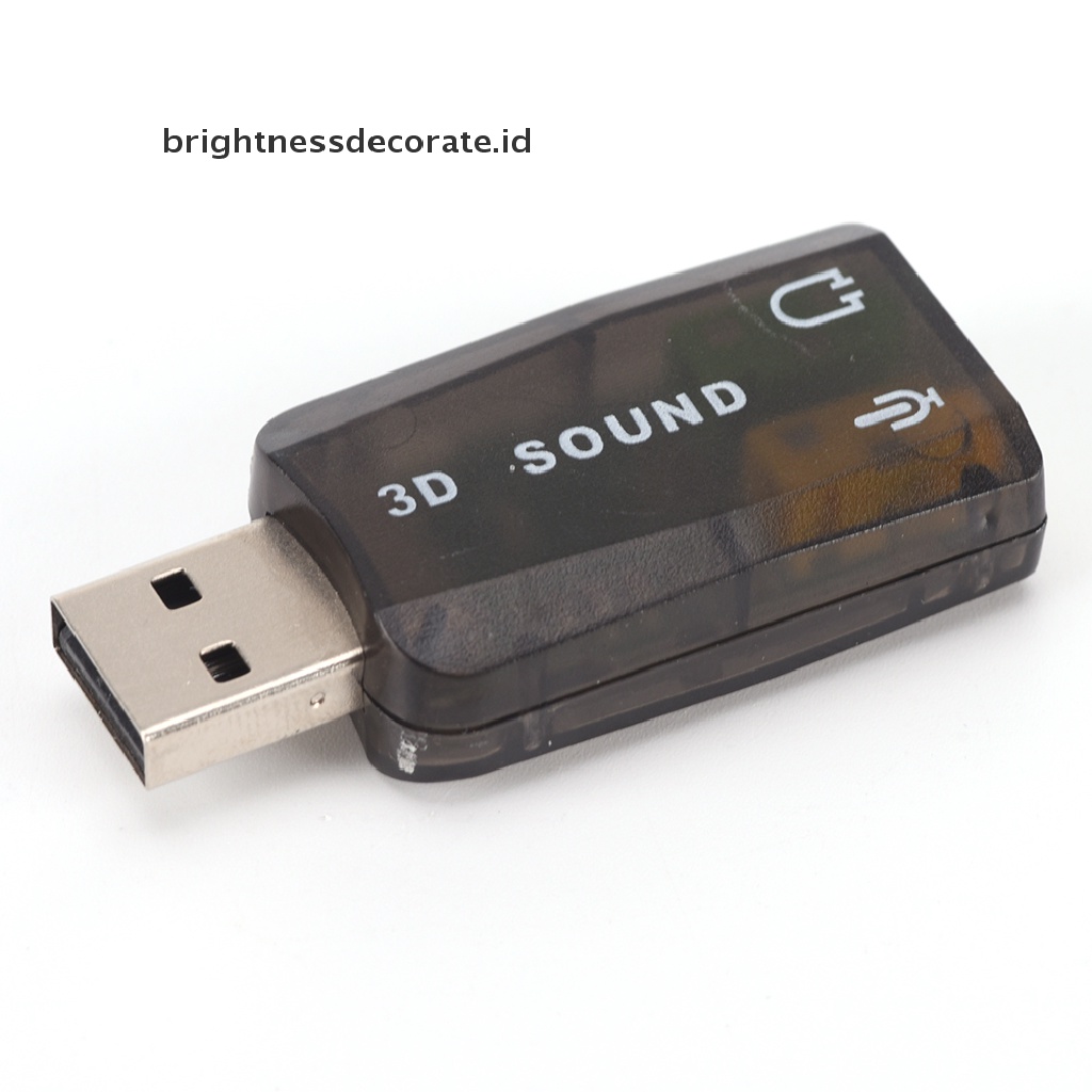 (birth) Adapter Usb 3.1 Ke Jack Audio 3.5mm Untuk headphone / Headset 3D