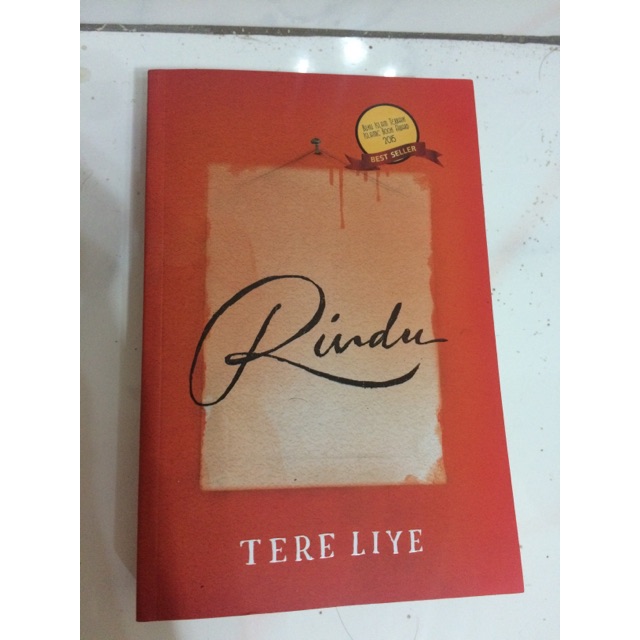 Novel Rindu - Tere Liye