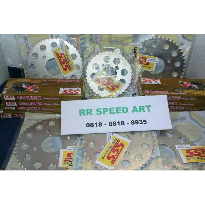 Gear Set Sss Hsbt Ori Megapro, Cb150R,Cbr150R, K45,Verza