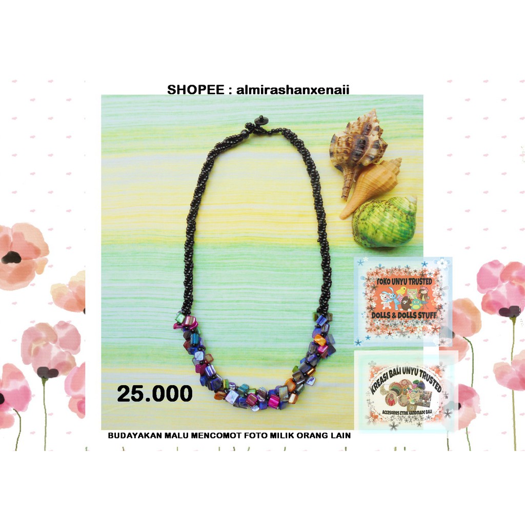 Kalung BALI Handmade/ Kalung Etnik BALI / Kalung Fashion Wanita / Kalung Hijab/ Kalung BALI Murah 24