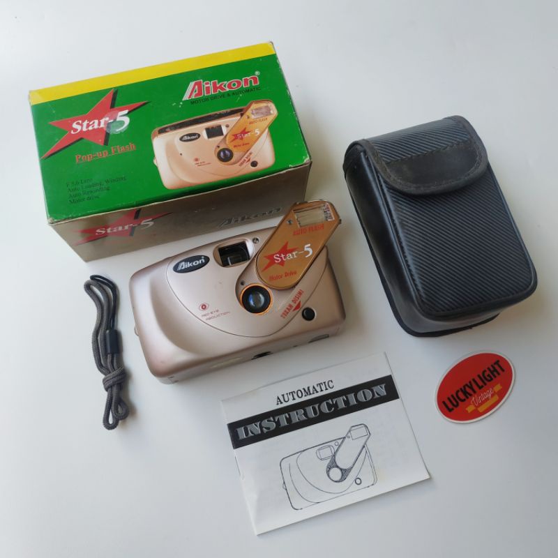 BERGARANSI KAMERA ANALOG 35MM AIKON CAMERA BUKAN DISPOSABLE CAMERA