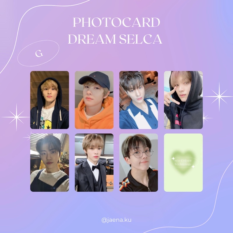 [NCT DREAM] PHOTOCARD SELCA #3 NCT DREAM ‼️BACA DESKRIPSI‼️