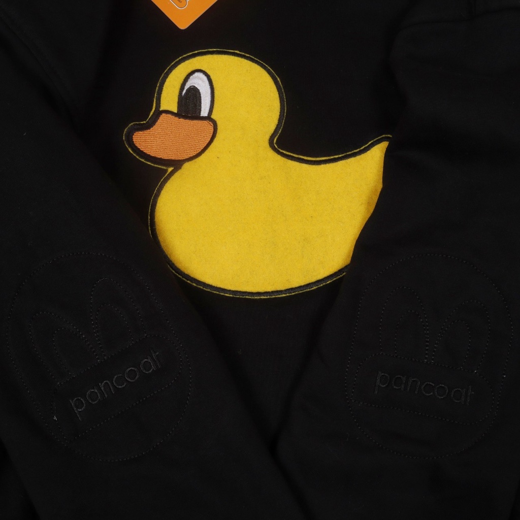 JAKET SWEATER CREWNECK PNCT YELLOW DUCK SIMPLE UNISEX GOOD QUALITY