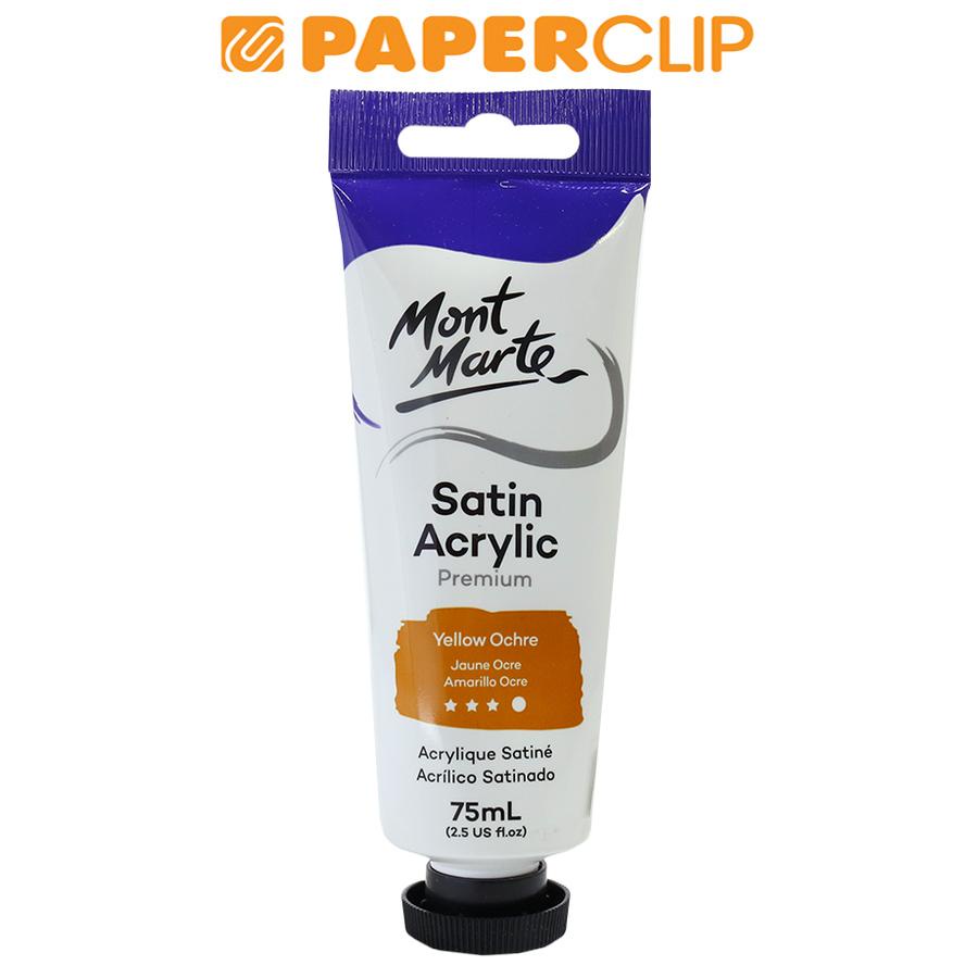 

ACRYLIC SATIN MONT MARTE PMSA7525 YELLOW OCHRE