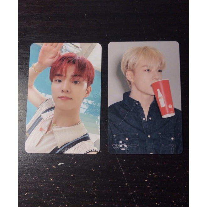 wts pc jeno cashbee we boom + pc Q the boyz splash ver thrilling