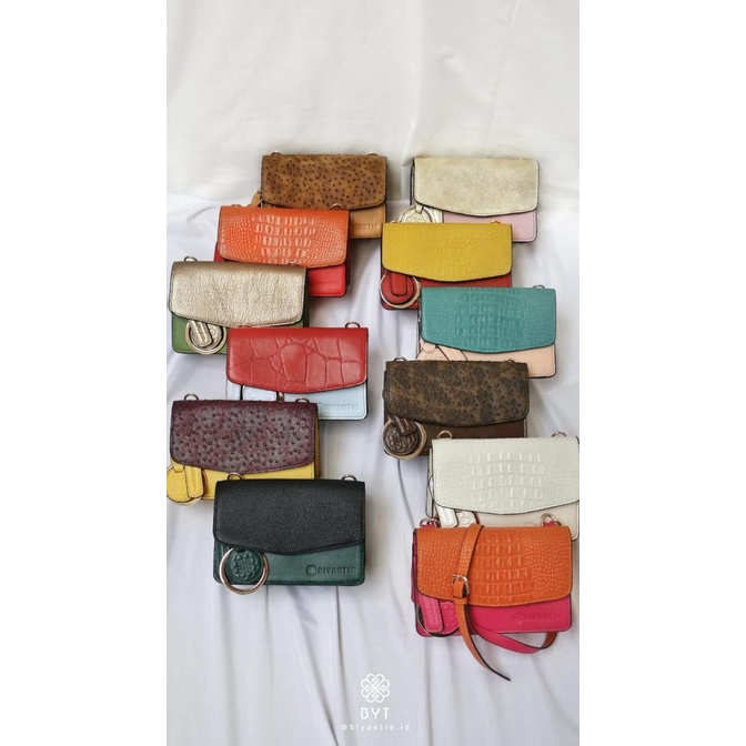 SOKHI SIAI BAG by BIYANTIE / TAS SELEMPANG KULIT / TAS KULIT WANITA
