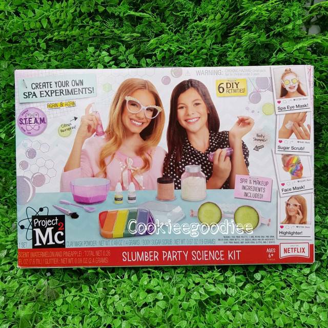 mc2 slumber party science kit