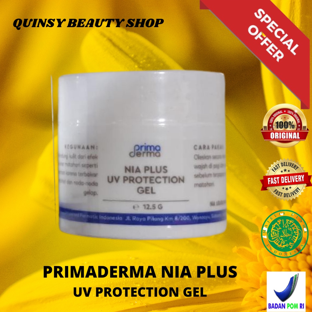 Primaderma nia plus uv protection gel